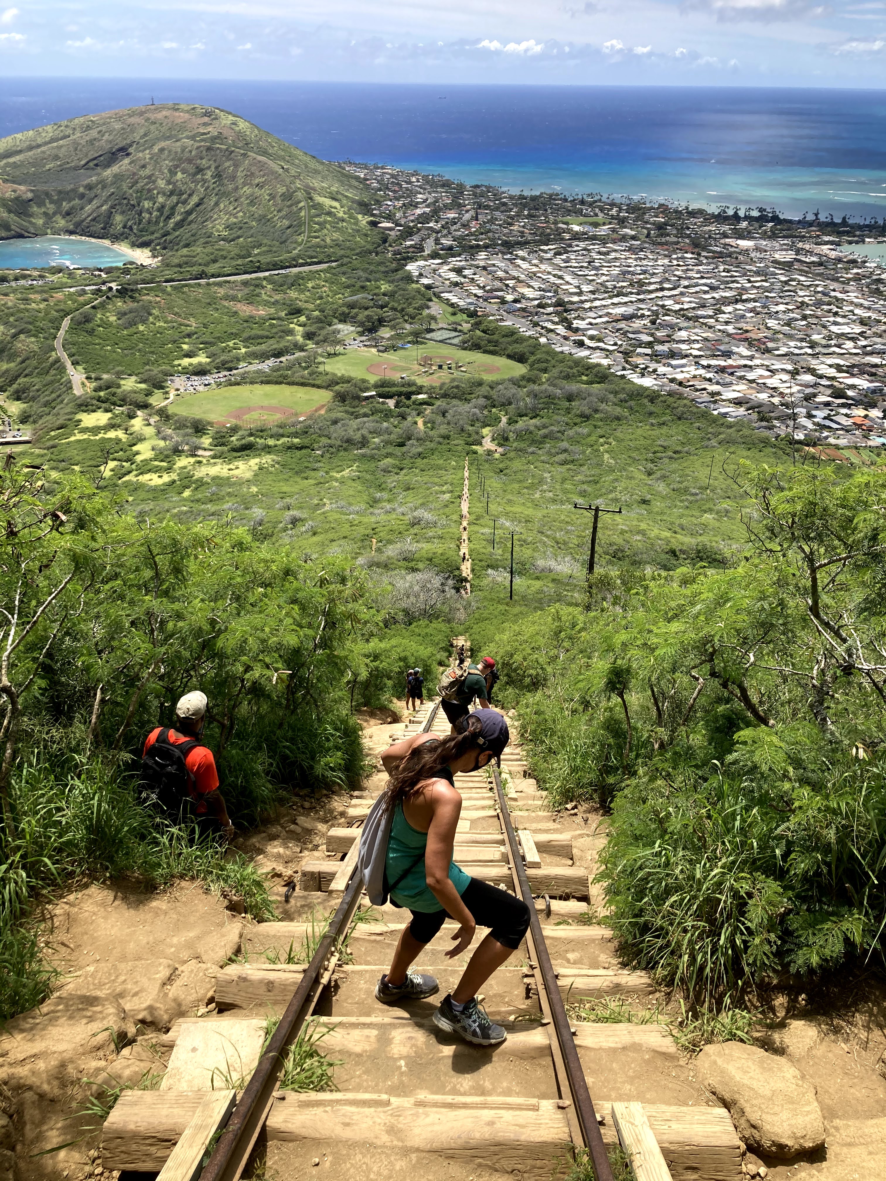 Becky Rodericks hiking