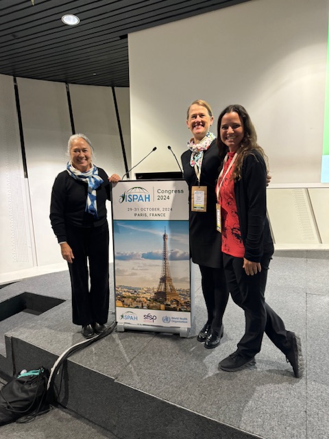 From the main stage of the ISPAH Congress 2024 in Paris, France